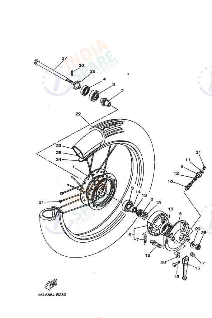 FRONT WHEEL